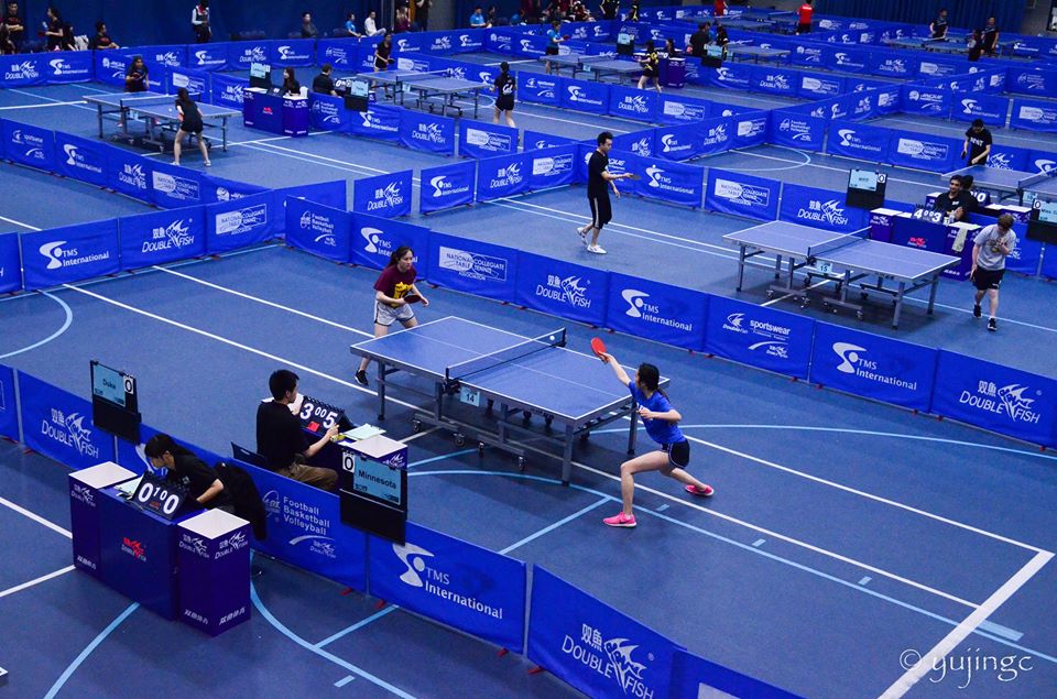 Large Table Tennis Competition